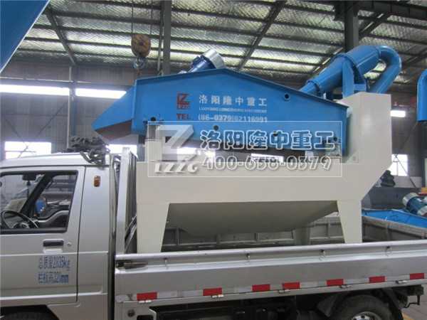 北京客户订购的LZ300细沙回收机
